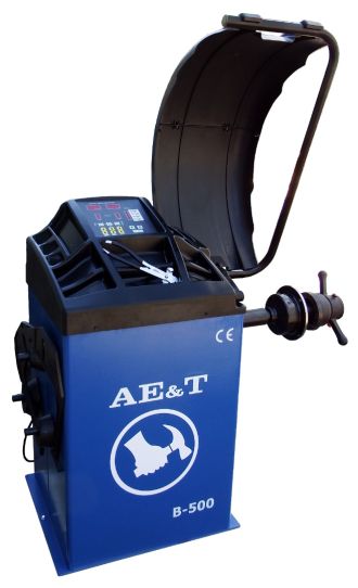 Балансировочный станок с ручным вводом параметров AE&T B-500 до 65 кг