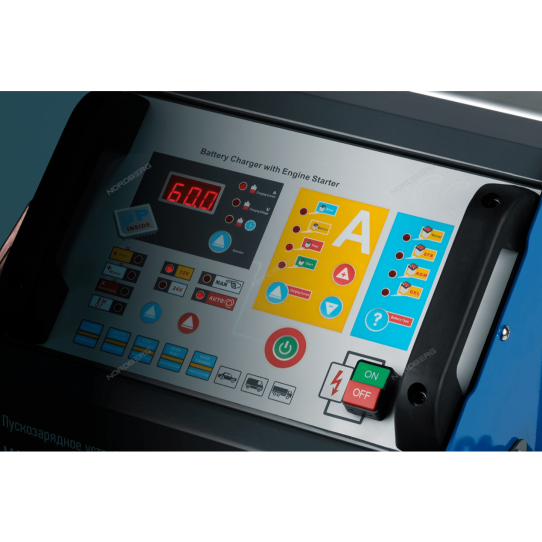 Пуско-зарядное устройство для 12В и 24В аккумуляторов с пусковым током 700A WSB700 Nordberg