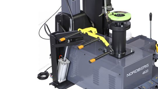 Станок шиномонтажный автоматический 220В двухскоростной для грузовых авто Nordberg 4633 серый