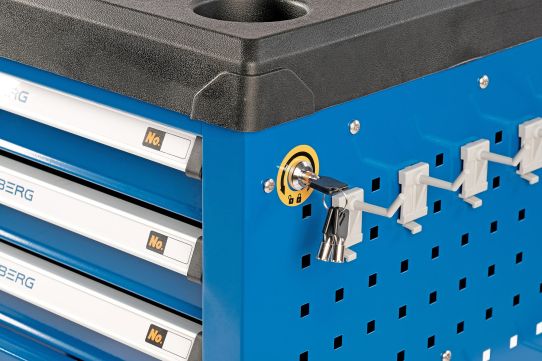 Тележка инструментальная, Nordberg T4N, 3 ящика и открытый отсек