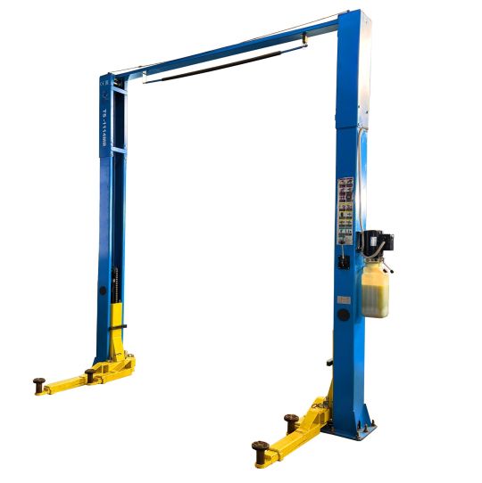 Двухстоечный подъемник Техносоюз TS-1114MR 4т, электрогидравлический, с верхней синхронизацией, 110-1800 мм