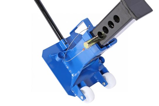 Подставка страховочная под автомобиль Nordberg N3012W 12 т, комплект 2 шт c колесами, фиксация при помощи пальца