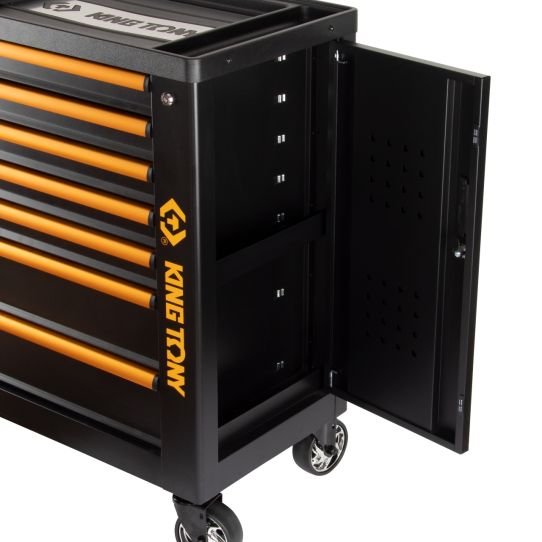 Тележка инструментальная KING TONY 87G38-7B-P40, 7 ящиков, без инструментов