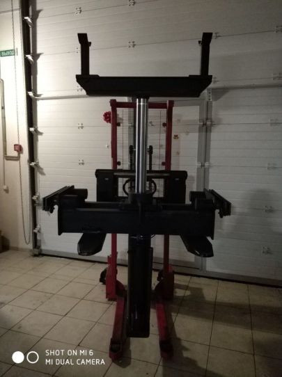 Канавный гидравлический подъемник 15 т, навесной, одноштоковый КПН15Р600 ARTAZ