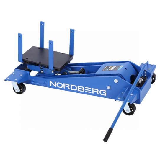 Домкрат трансмиссионный 2т подкатной гидравлический для кпп Nordberg N32210