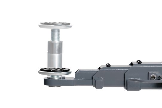 Двухстоечный подъемник Nordberg N4124HM-4,5G 4.5т, электрогидравлический, 380В, с верхней синхронизацией, 100-1820 мм