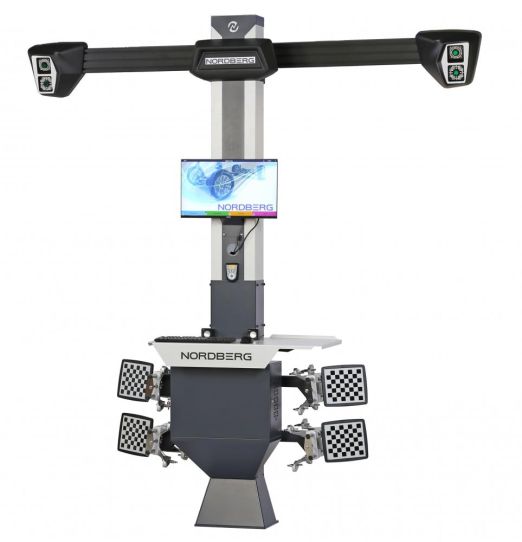 Стенд сход-развал 3D для легковых автомобилей Nordberg C804 (Напольный)