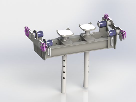 Опорный мост с регулируемой кареткой 20 т. ОМ20Р
