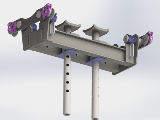 Опорный мост с регулируемой кареткой 20 т. ОМ20Р