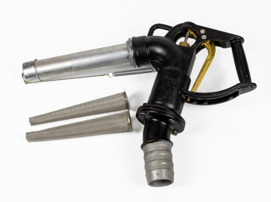 Пистолет заправочный ручной алюминиевый РП-40 Г до 300 л/м 1.5"F без отсекателя сверху