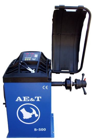 Балансировочный станок с ручным вводом параметров AE&T B-500 до 65 кг