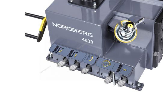 Станок шиномонтажный автоматический 220В двухскоростной для грузовых авто Nordberg 4633 серый