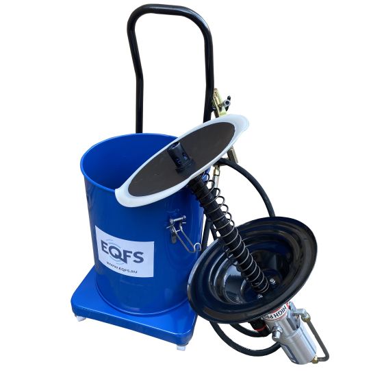 Нагнетатель смазки пневматический с баком 20 л, давление смазки до 300 бар, шланг 3.8 м EQFS ES-60505