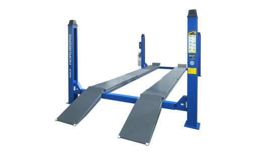 Четырехстоечный подъемник электрогидравлический 5т от сети 380В Nordberg 4450J_EB синий