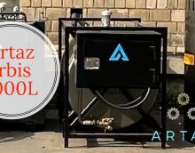 видео обзор металлической мини АЗС для ДТ 12 вольт Artaz Irbis