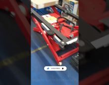 Обзор на ножничный подъемник ASTRA МИНИЛИФТ