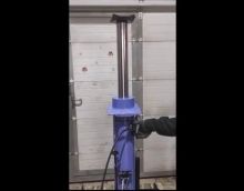 Ямный напольный подъемник КПП15П1000