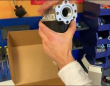 Демонстрация колбы для фильтра Piusi Демонстрация колбы для фильтра Piusi