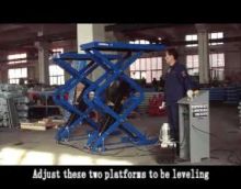 Обзор на подъемник ножничный 3т AE&T F6105