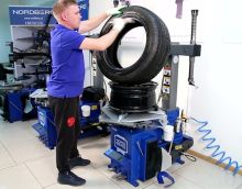 Как разбортировать колесо На примере NORDBERG 4638