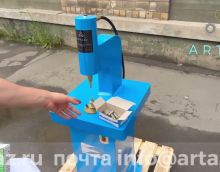 Видео обзор на клепальный станок EQFS ТS-240 5 тонн Видео обзор на клепальный станок EQFS ТS-240 5 тонн