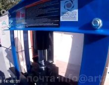 Гидравлический пресс 50т для сто TS0500F-6 с ручным насосом и ножной педалью Гидравлический пресс 50т для сто TS0500F-6 с ручным насосом и ножной педалью