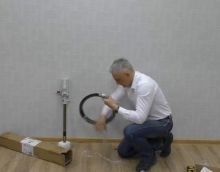 Нагнетатель густой смазки HG-77020 пневматический из бочки 20л