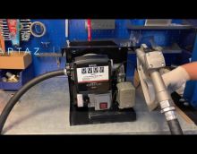 Видеообзор товара Заправочная колонка для дизельного топлива 220 вольт Белак Сатурн-Комплекс БАК.12061