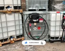 Обзор на мини АЗС для бензина Piusi с механическим счетчиком, фильтром