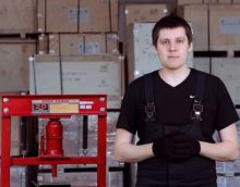 Обзор на гидравлический пресс TOR TL0600-20