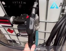 Видео обзор Мини АЗС 220 вольт для ДТ из еврокуба