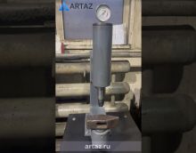 Клепальный станок KraftWell KRW300E - испытания в работе Клепальный станок KraftWell KRW300E - испытания в работе