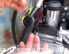 Обзор на Мобильную мини АЗС из еврокуба для ДТ 12 вольт с фильтрами