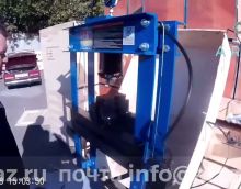 Гидравлический пресс 50 тонн гаражный TS0500-6 с ручным приводом