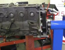 Кантователь для ремонта двигателя 500 кг механический ODA B1157 с редуктором