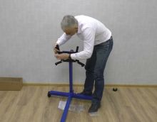 Кантователь для разборки двигателя 340 кг ручной AE&T Т63001 Кантователь для разборки двигателя 340 кг ручной AE&T Т63001