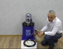 Нагнетатель смазки для бочек 45 л AE&T HG-68245