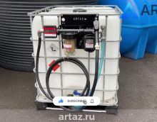 Мини АЗС для дТ  из еврокуба для ДТ с сепаратором обзор Мини АЗС для дТ  из еврокуба для ДТ с сепаратором обзор