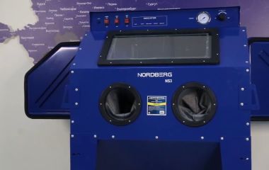 Обзор пескоструйной камеры NORDBERG NS3